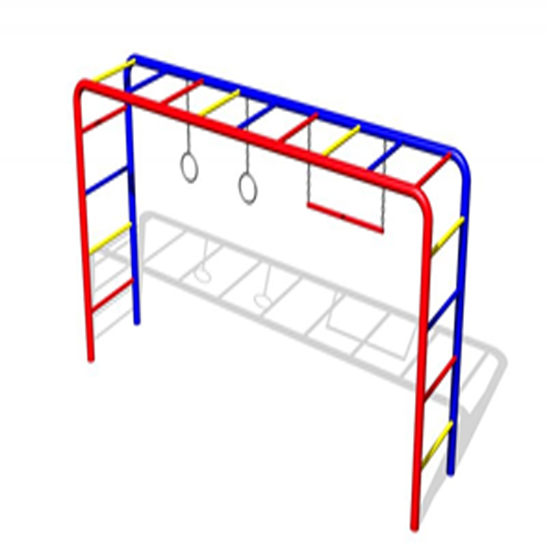 Toddler Swing Kids Wooden Trapeze Swing Bar With Plastic Gym Rin... – Grandado Sensory Swing